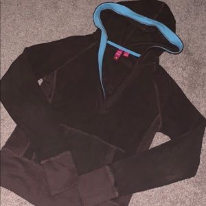 SO Pullover Hoodie V-Neck Y2K